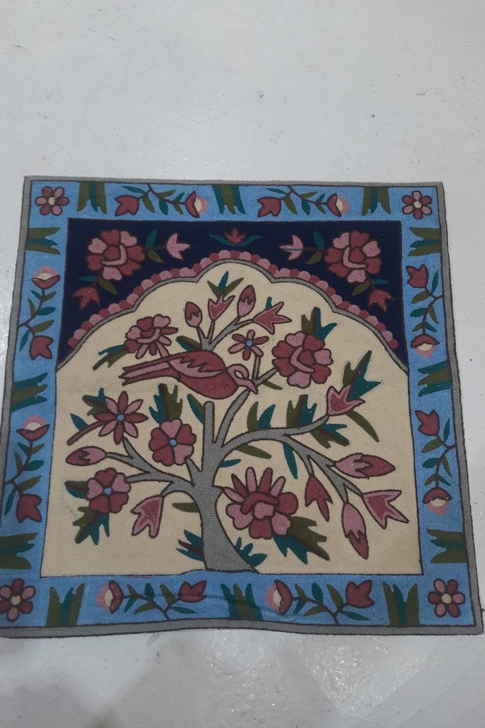 Funda de Cojín Bordada