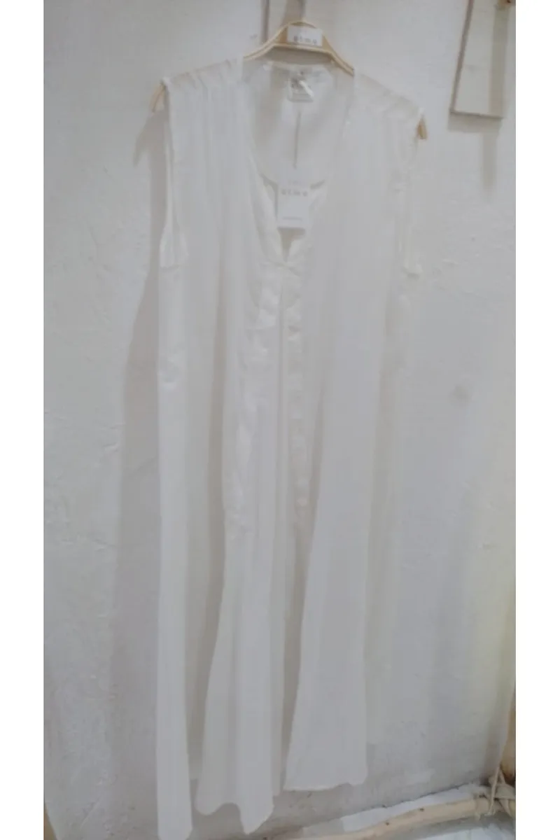 Vestido Largo de Algodón