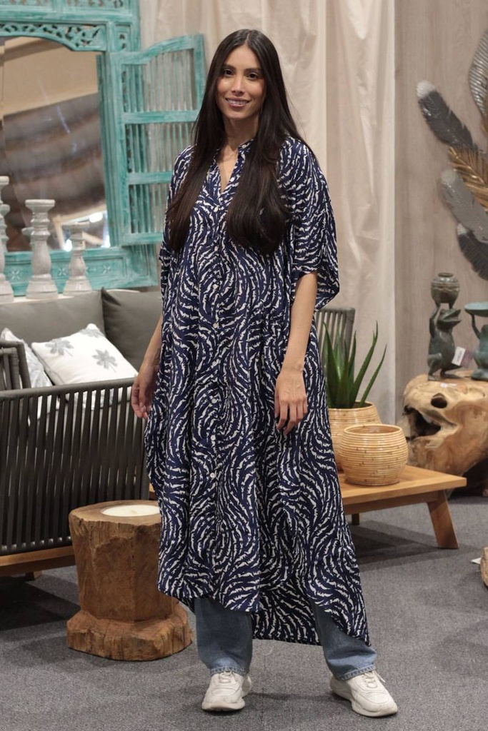 [CHACHI23-1] Vestido Largo de Seda