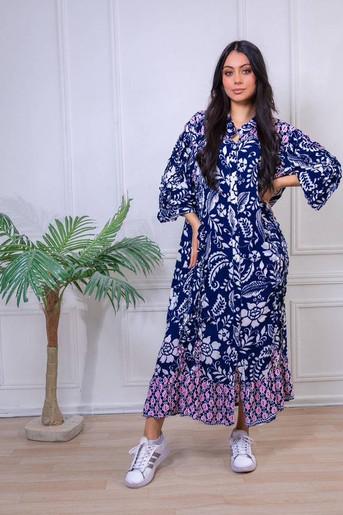 Vestido Largo de Rayon