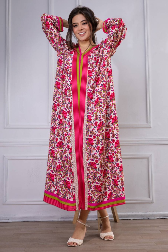 Vestido Largo de Rayon