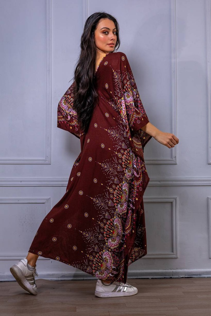 Vestido Largo de Rayon