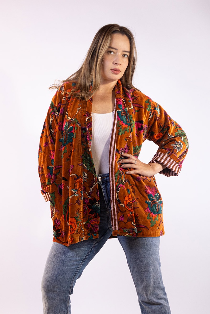 Chaqueta Corta de Gamuza