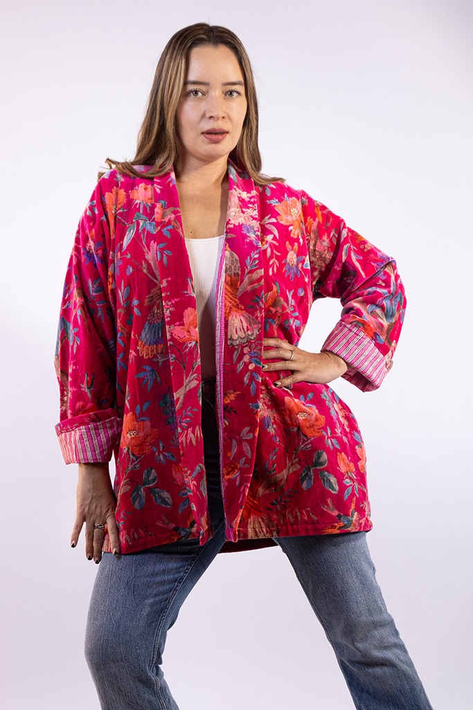 Chaqueta Corta de Gamuza