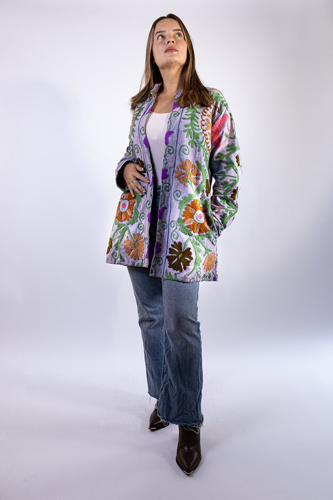 Chaqueta Corta Bordada