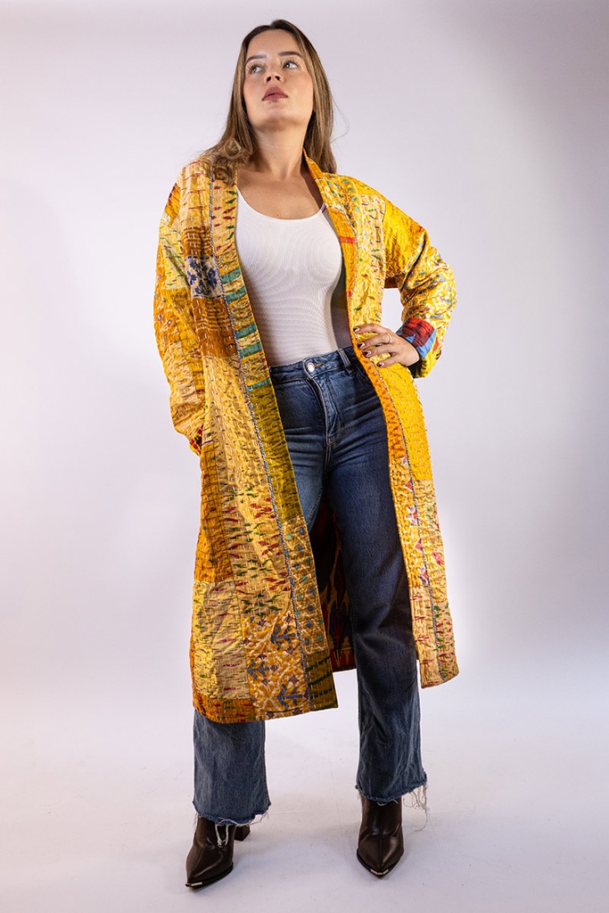 [CH10-1] Chaqueta Larga de Seda