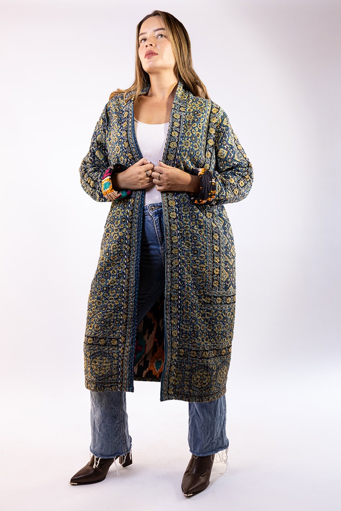 [CH14-1] Chaqueta Larga Ajrak