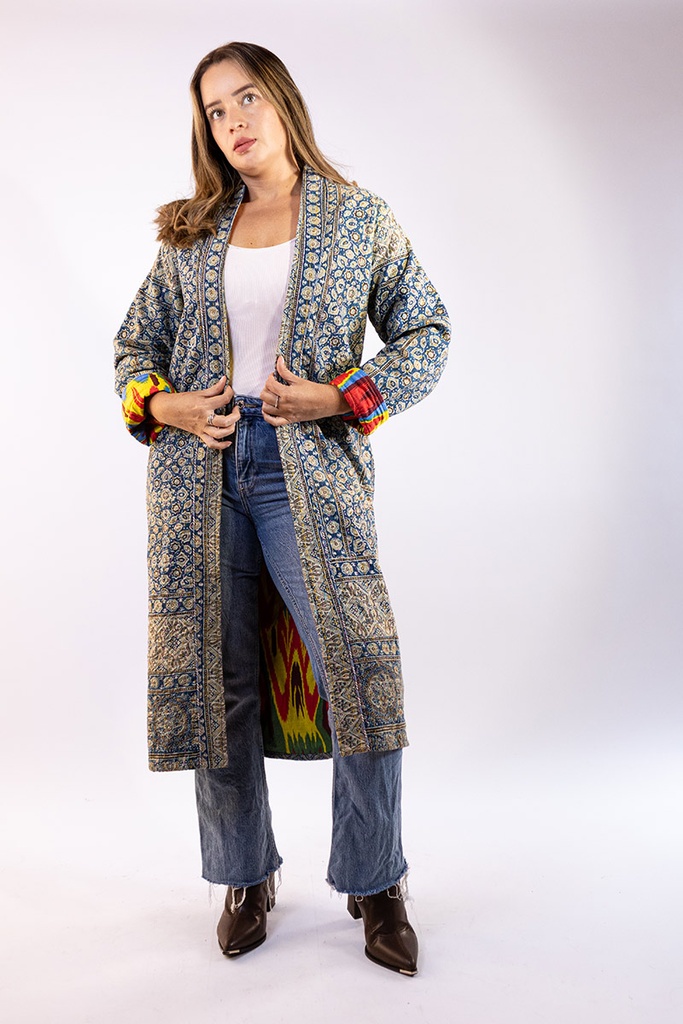 [CH14-2] Chaqueta Larga Ajrak