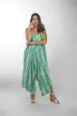 Enterizo Verde Boho Seda