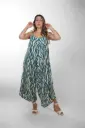 Enterizo Bohemio Azul Seda