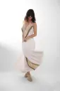 Vestido Largo de Rayon