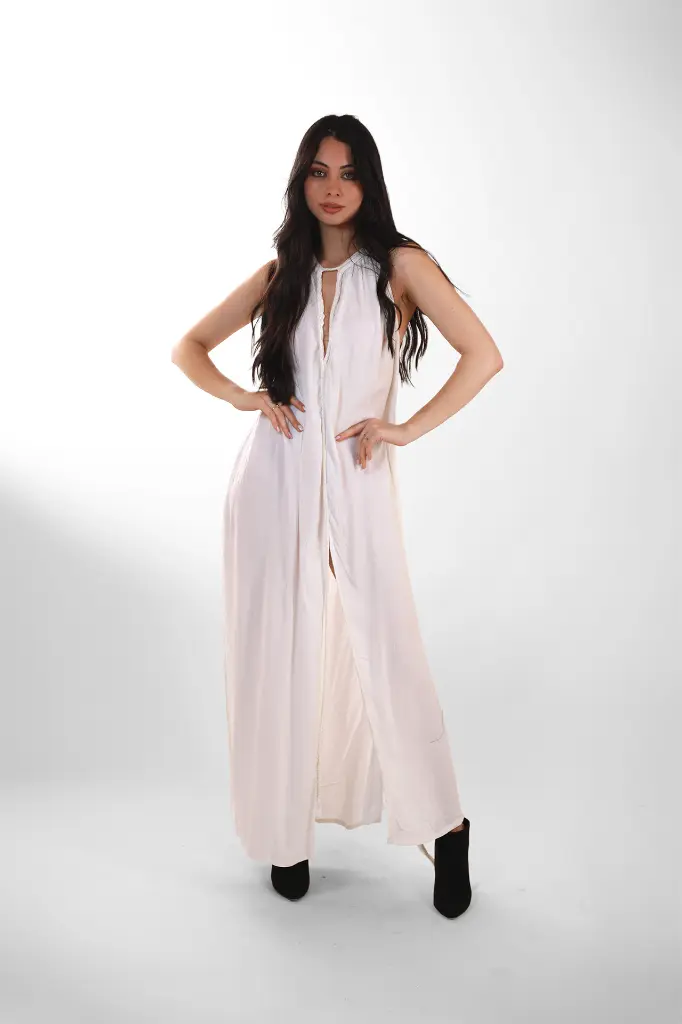 [LD3344] Vestido Largo de Rayon