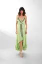 Vestido Largo de Rayon