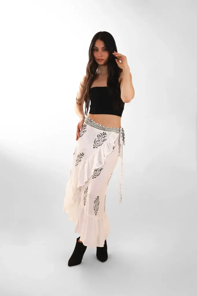 [LS236] Falda de Rayon