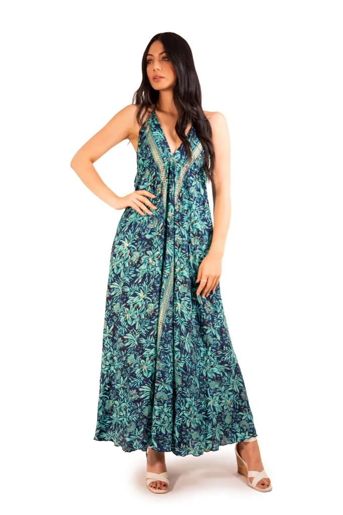 Vestido Estelar de Seda