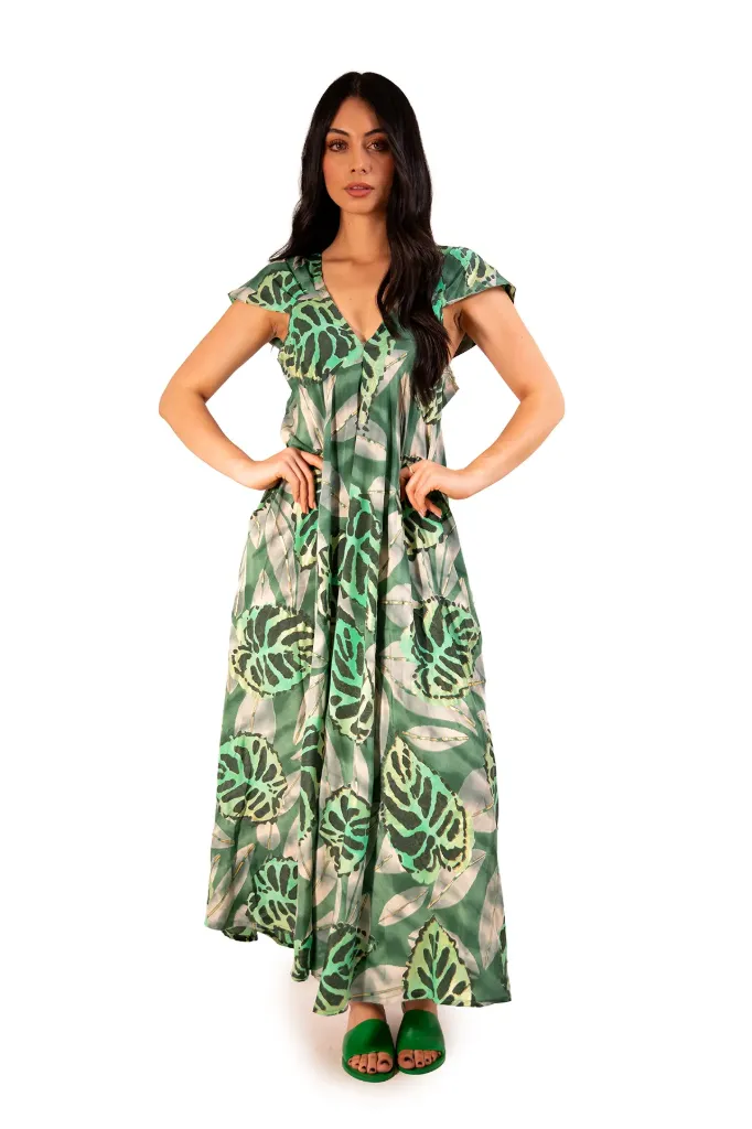 Vestido Cascada de Seda