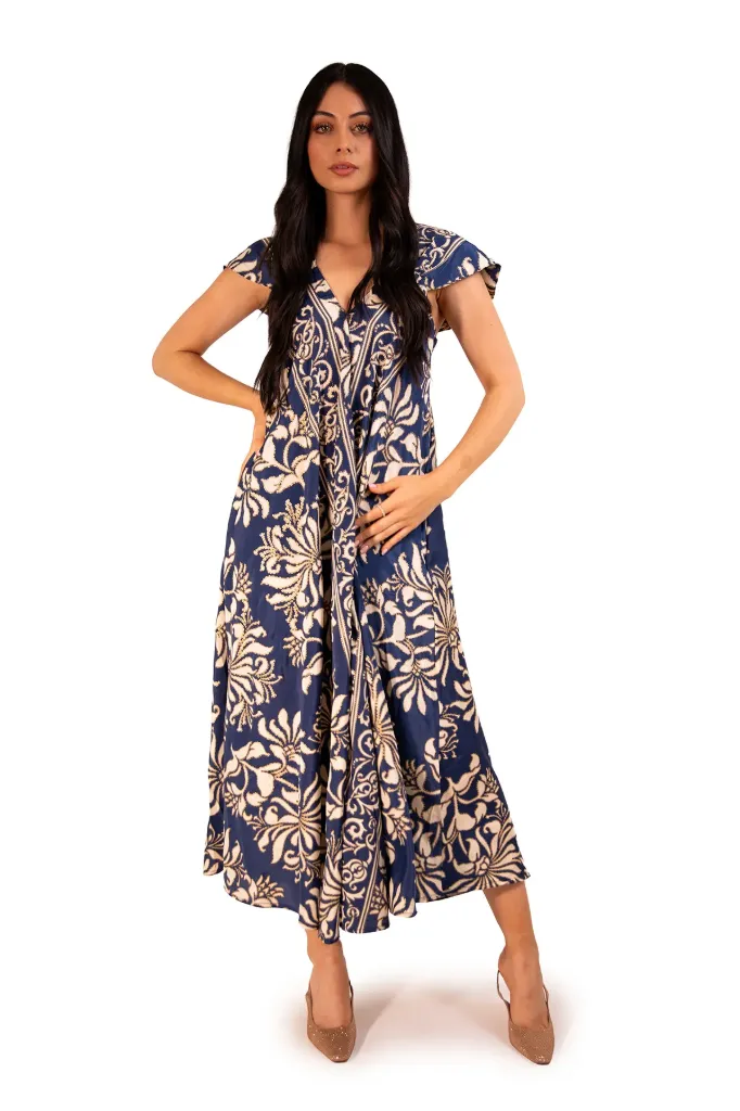 Vestido Cascada de Seda