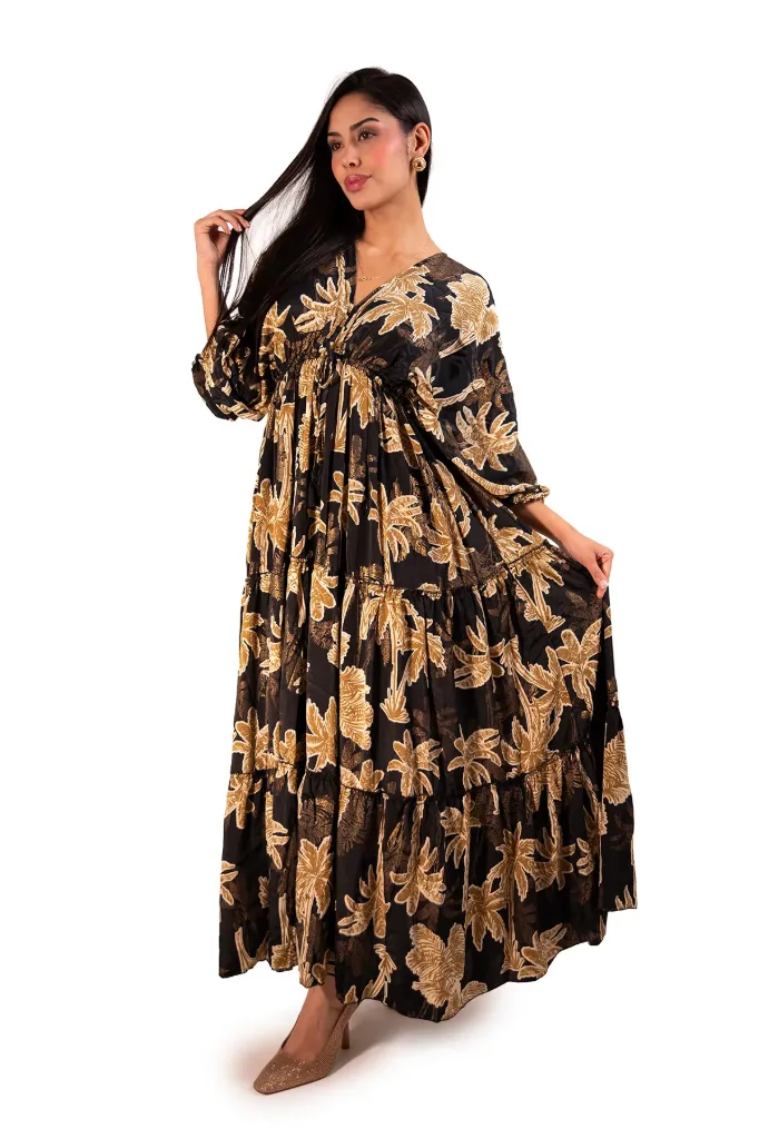Vestido Cascada de Seda