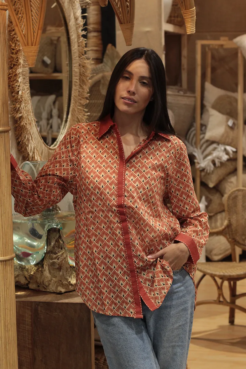 [CT252-4] Blusa de Algodón