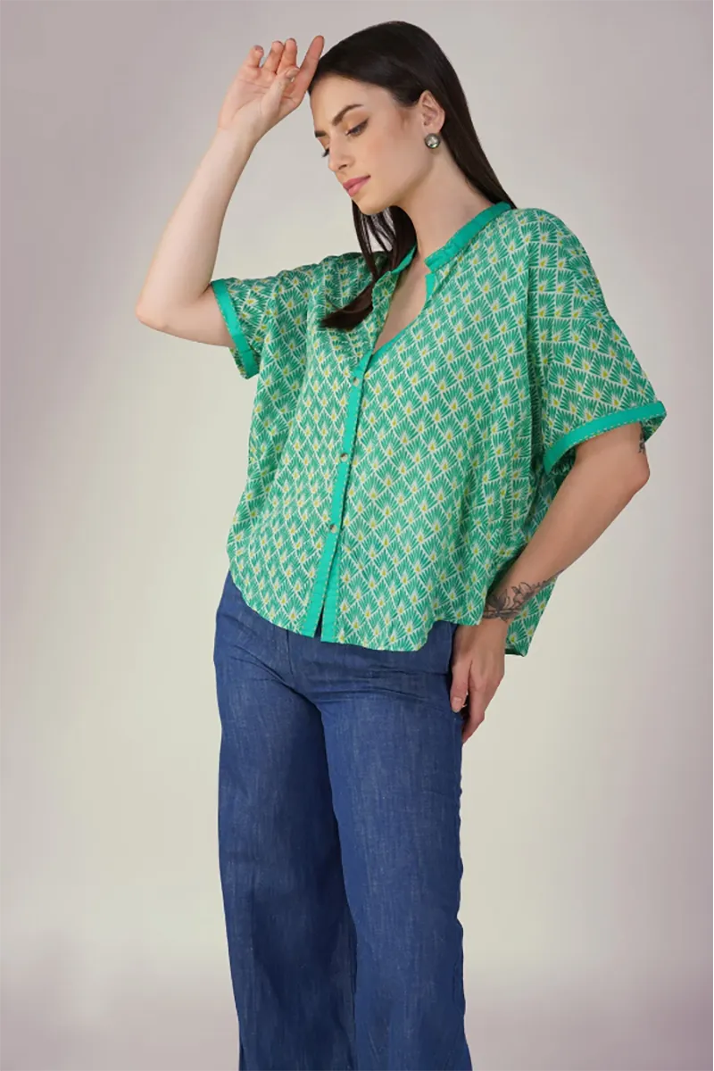 [CT259-4] Blusa de Algodón