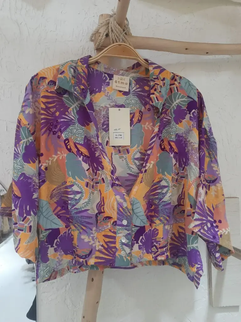 [BL1730-4] Blusa de Seda