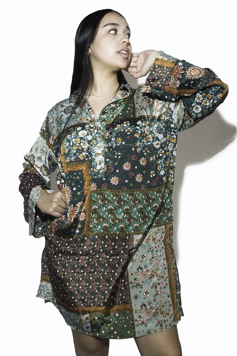 [KU592-3] Blusa de Seda