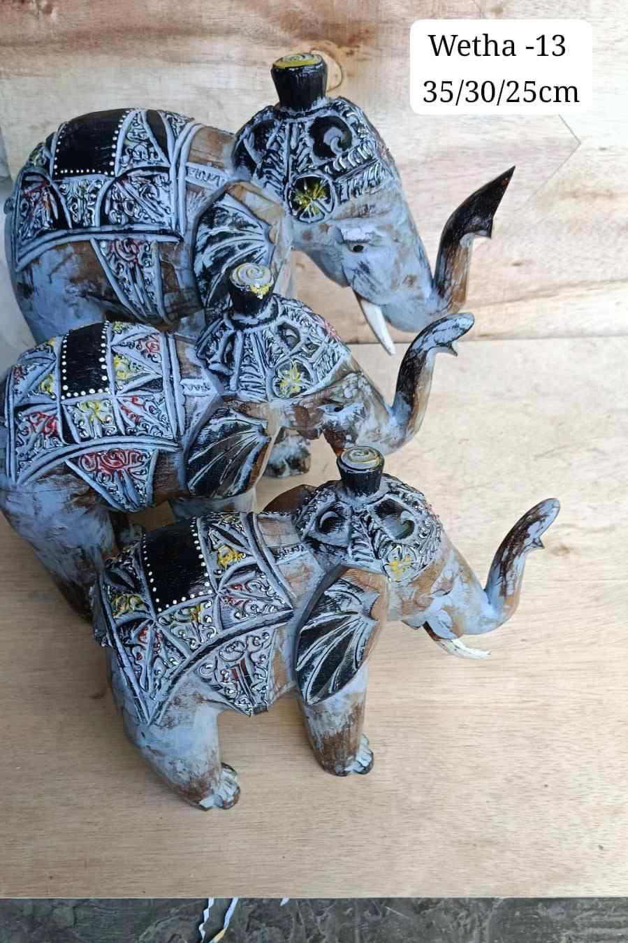 [WETHA13C] Elefante de Madera