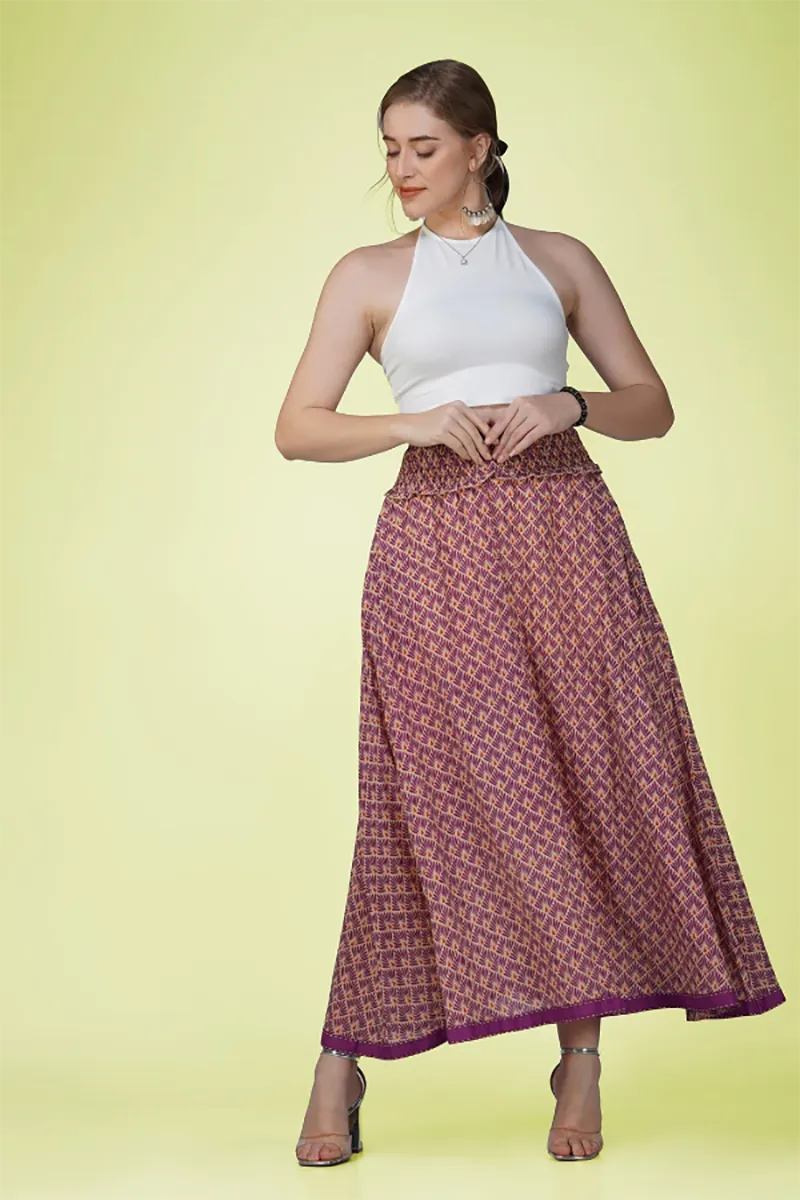 [CT165-3] Falda de Aldodón
