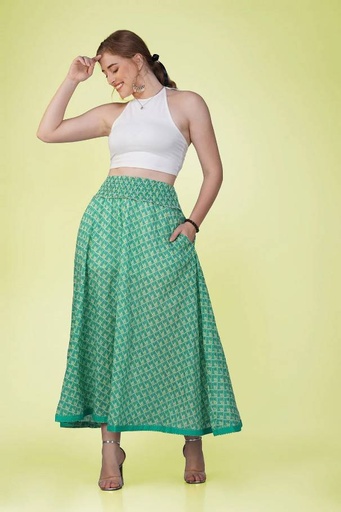 [CT165-2] Falda de Aldodón