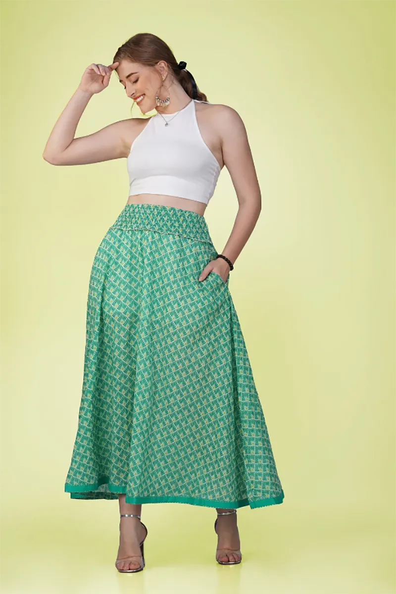 [CT165-2] Falda de Aldodón