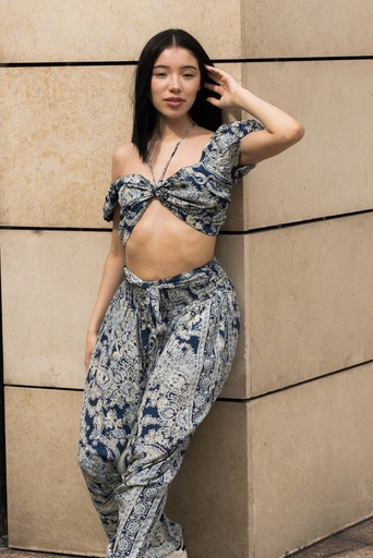 [TR934-1] Pantalon de Seda