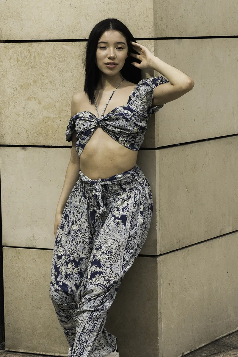 [TR934-1] Pantalon de Seda
