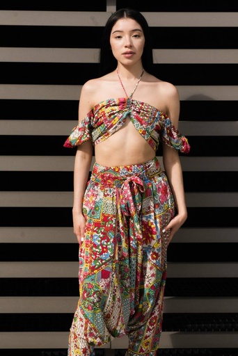 [TR934-4] Pantalon de Seda