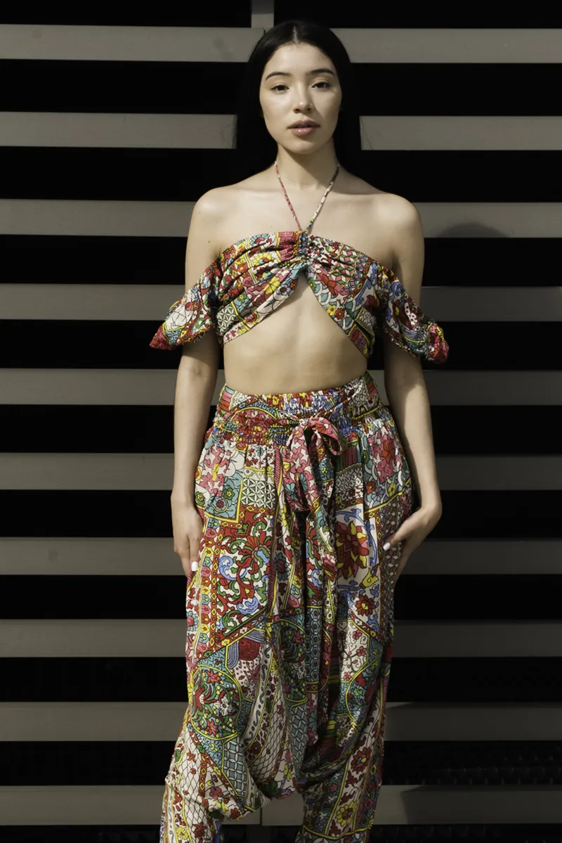 [TR934-4] Pantalon de Seda