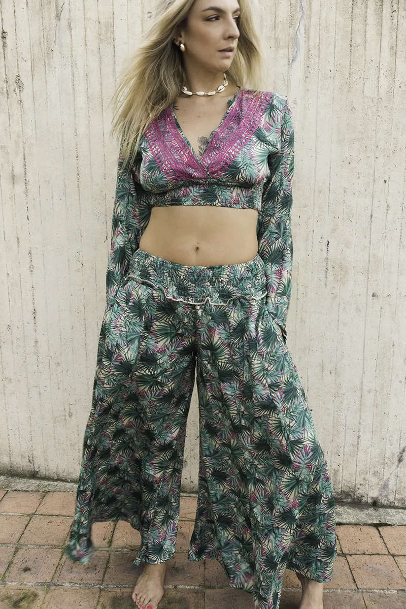 [TR185-1] Pantalon de Seda