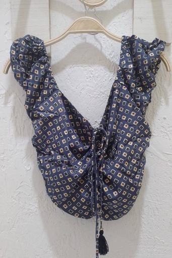 [BL957-7] Top de Seda