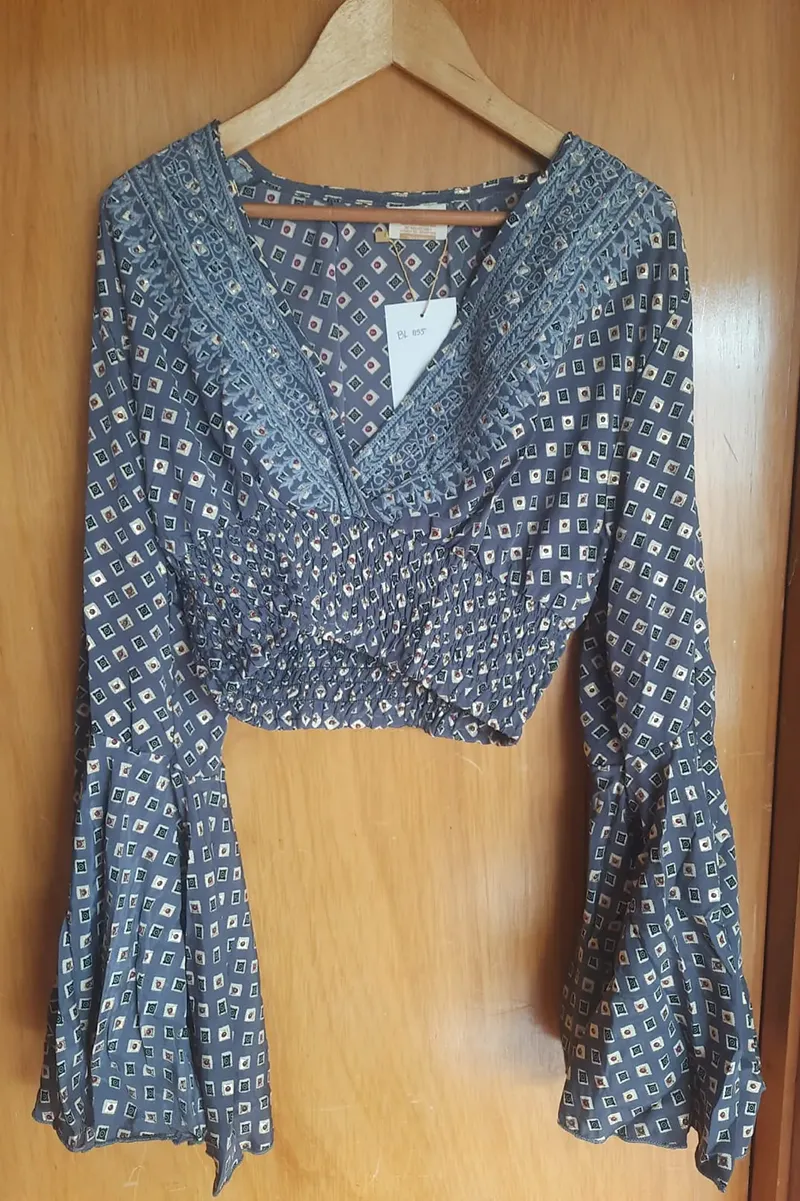 [BL1155-3] Top de Seda
