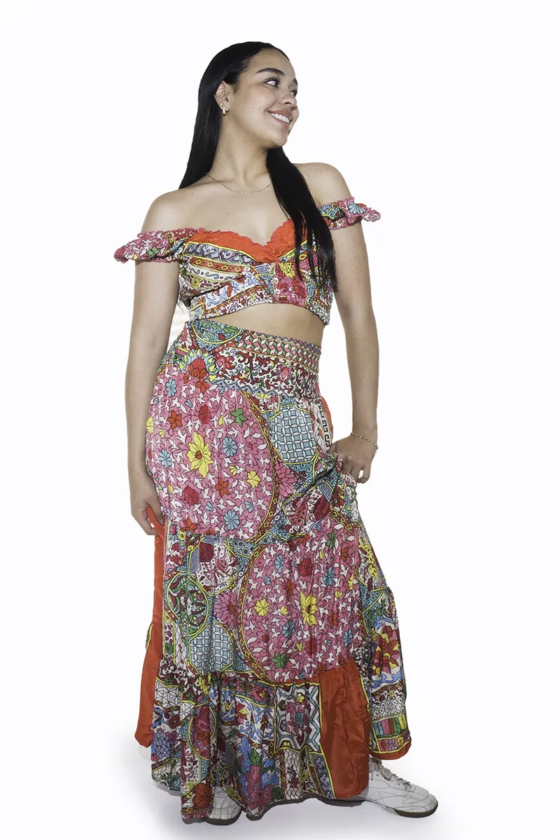 [BL1488-6] Top de Seda