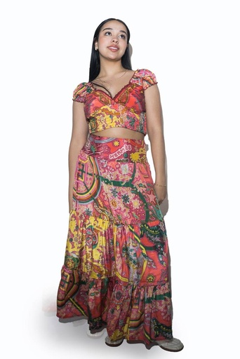 [BL1488-2] Top de Seda