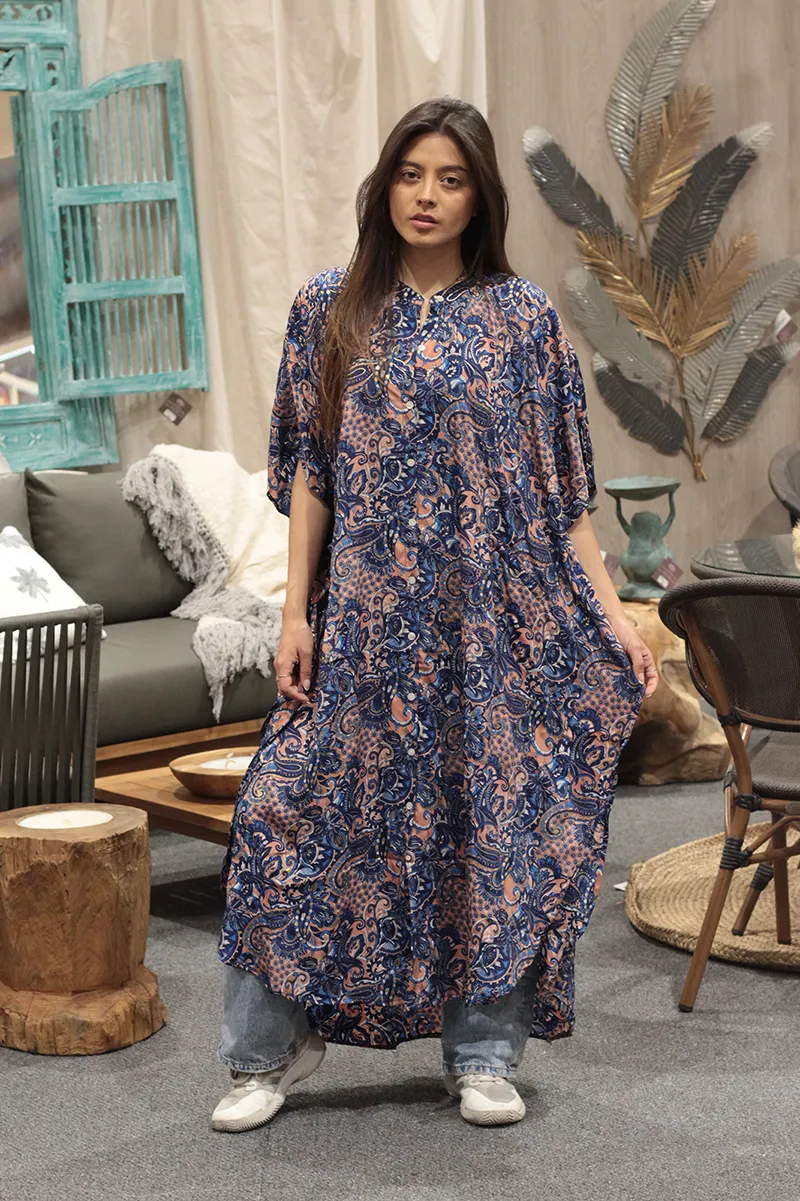 [CHACHI23-3] Vestido Largo de Seda