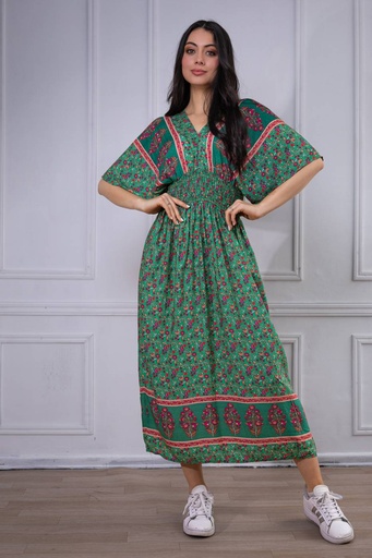 [TA02-4] Vestido Largo de Rayon