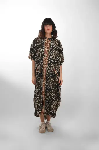 [CHACHI23-10] Vestido Largo de Seda