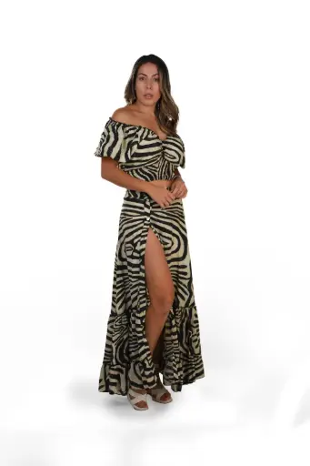 [LS370-4] Falda de Seda