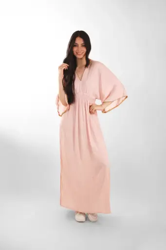 [LD554] Vestido Largo de Rayon