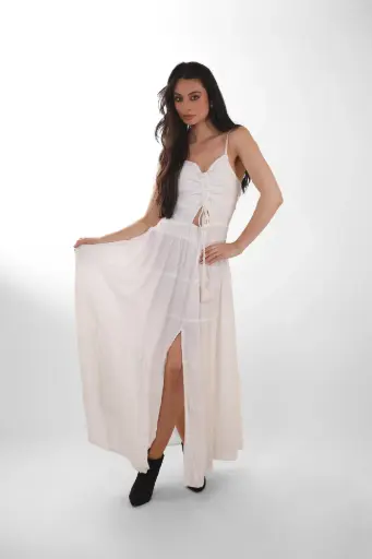 [LD3193] Vestido Largo de Rayon